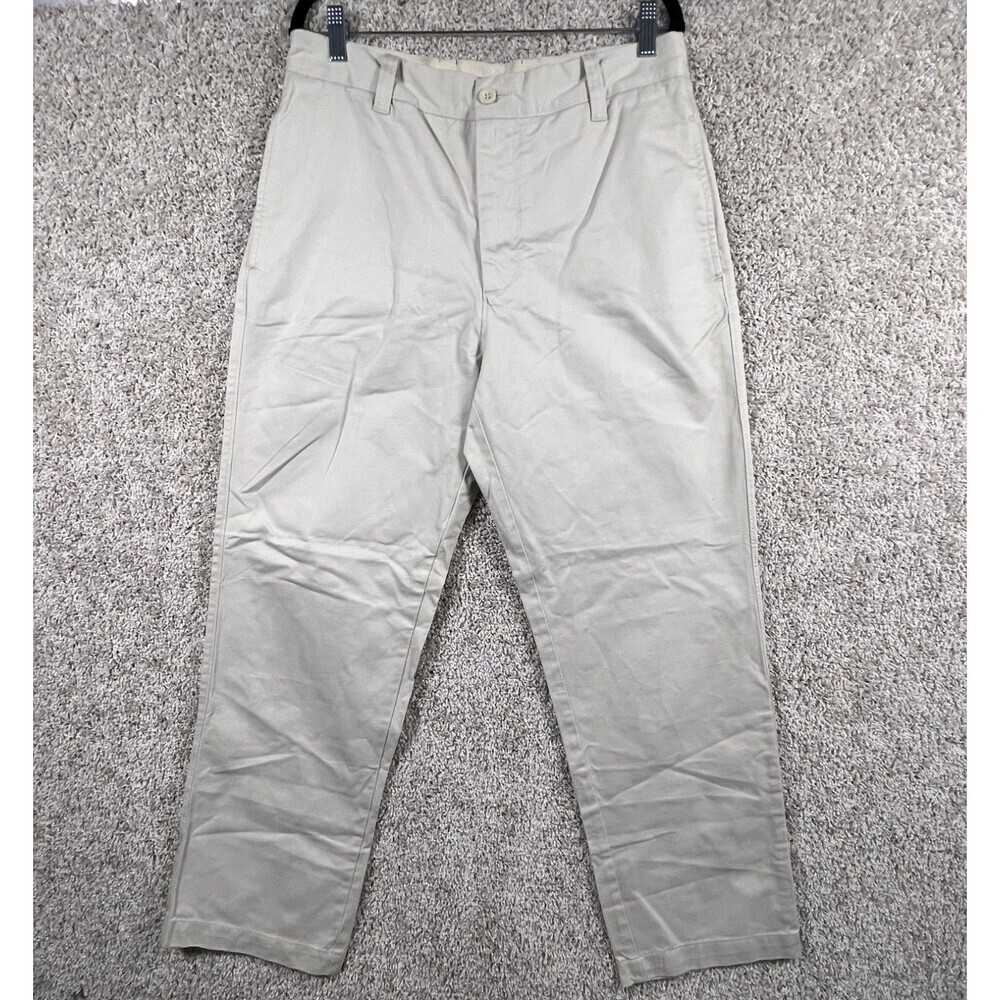 Geoffrey Beene Pants, Men's Size 40x30, Off White, Casual Pants
